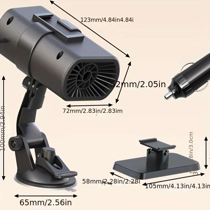 1pc Black  Heater