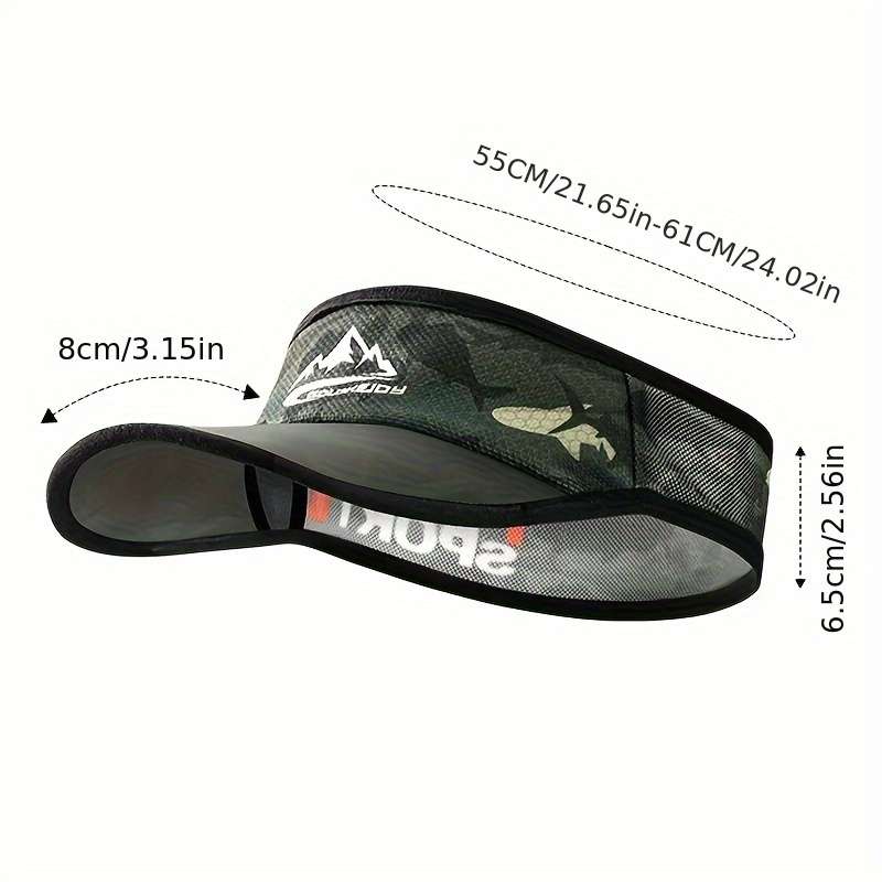 1pc Men'S Sun Hats with a Cool Elastic Design Featuring a Mesh Baseball Cap Style Ideal for Tenni