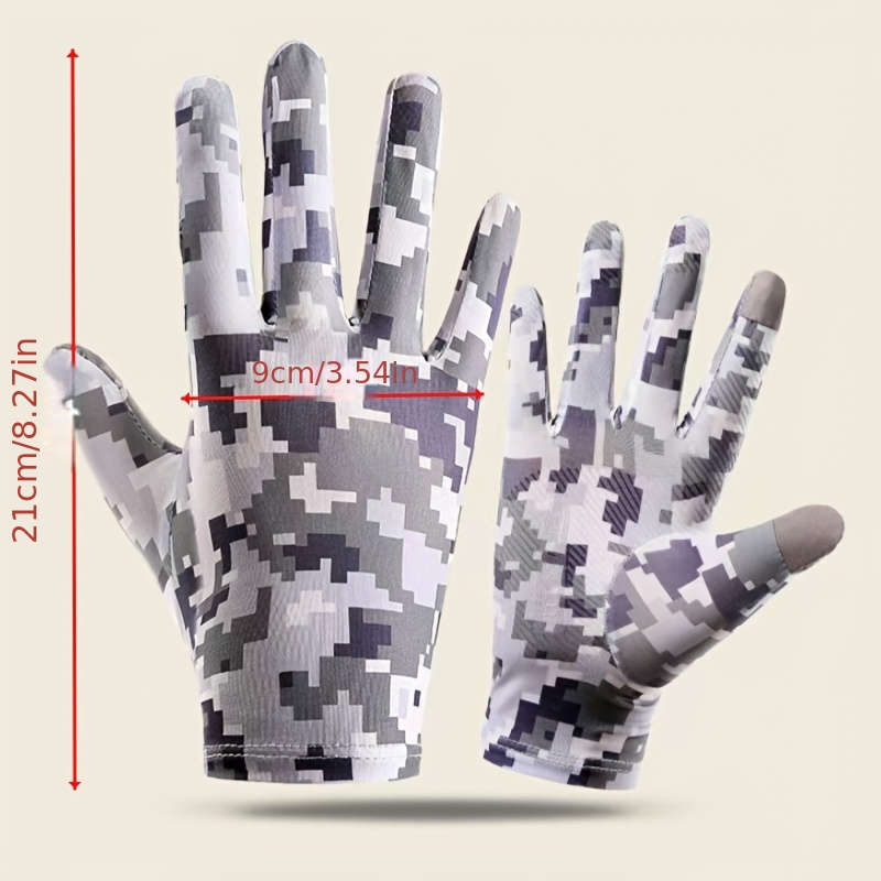 1 Pair Blue One Size Multi Purpose Work Gloves