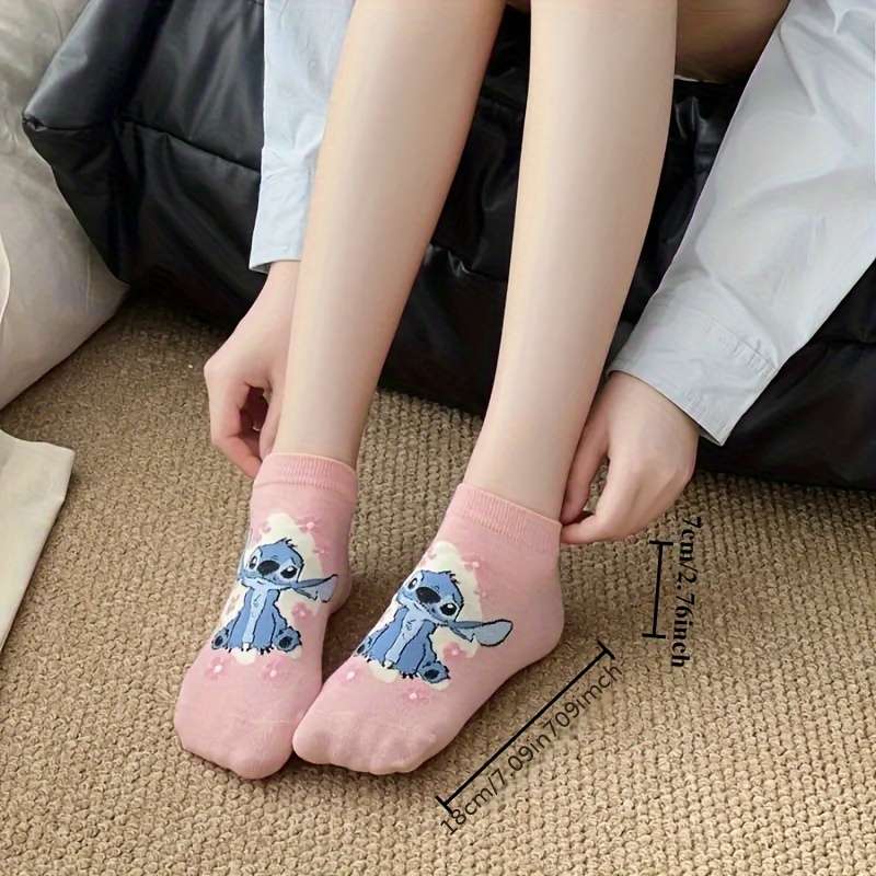 5 Pairs One Size High Elastic Socks