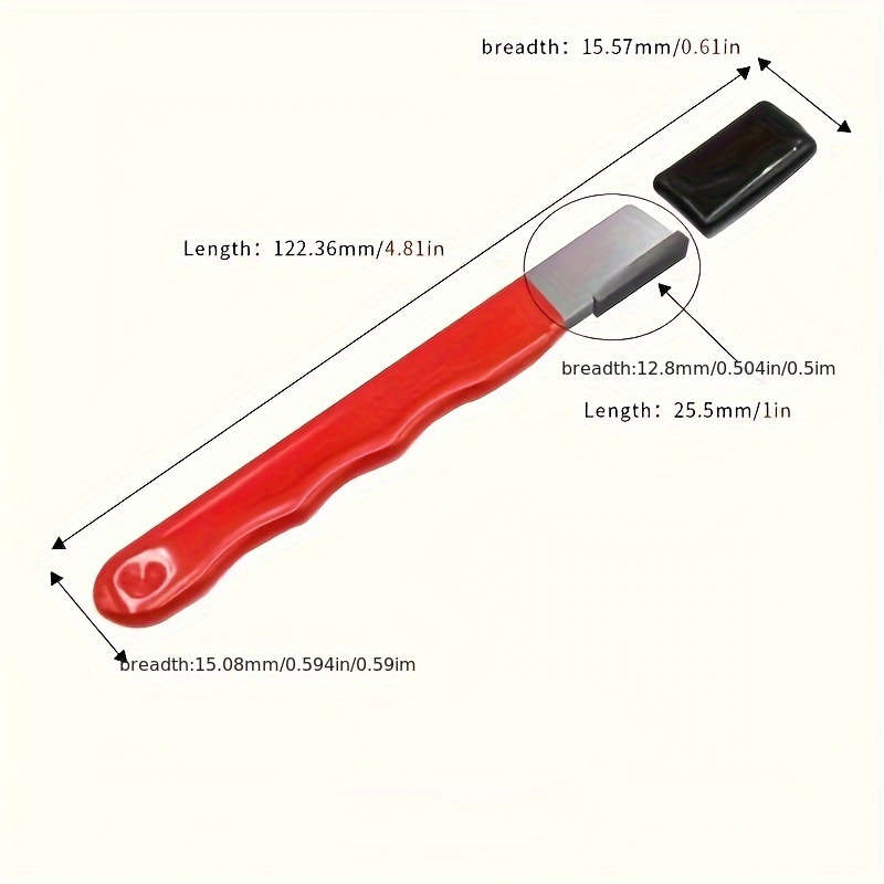 1pc Professional Kitchen Knife Sharpener Tool with Non-Slip Handle Durable Sharpener for All Knife