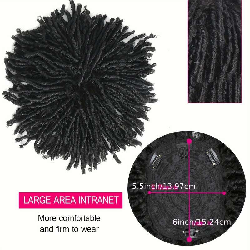 1Pc Gray 15.24cm Fashion Design Wig