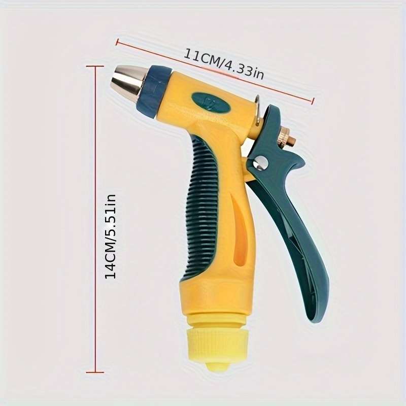 1Pc Plastic Water Gun For Car Wash And Gardening