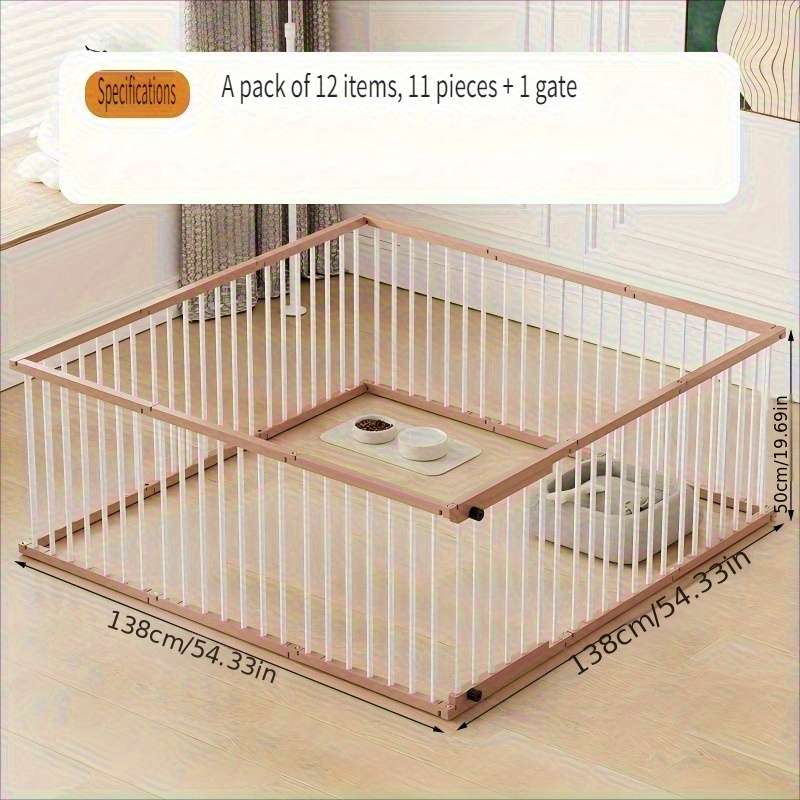 1pc Gray Black Pet Cage