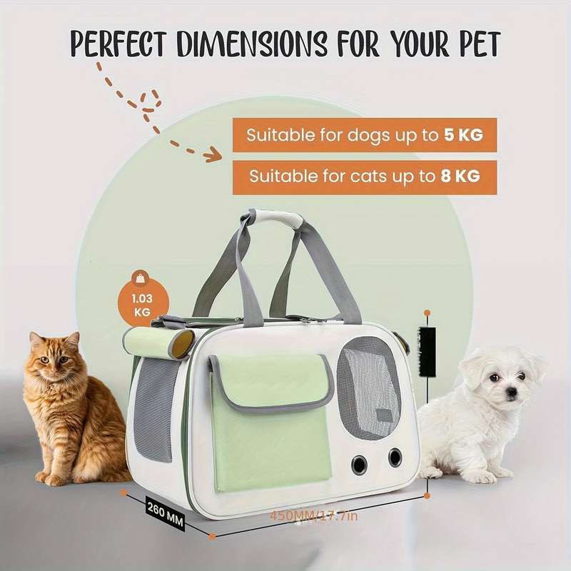 1pc Yellow Pet Bag