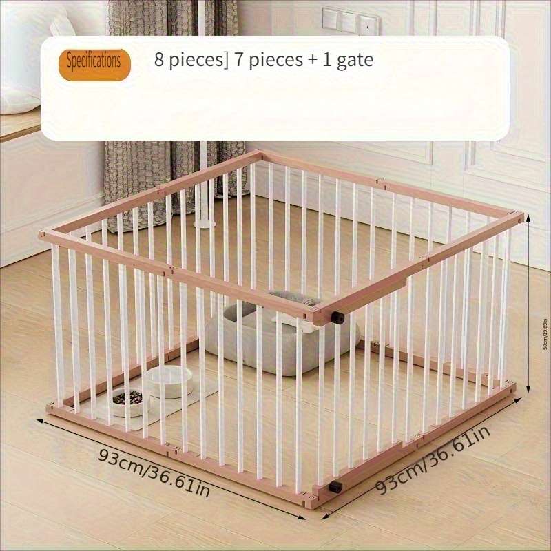 1pc Gray Black Pet Cage
