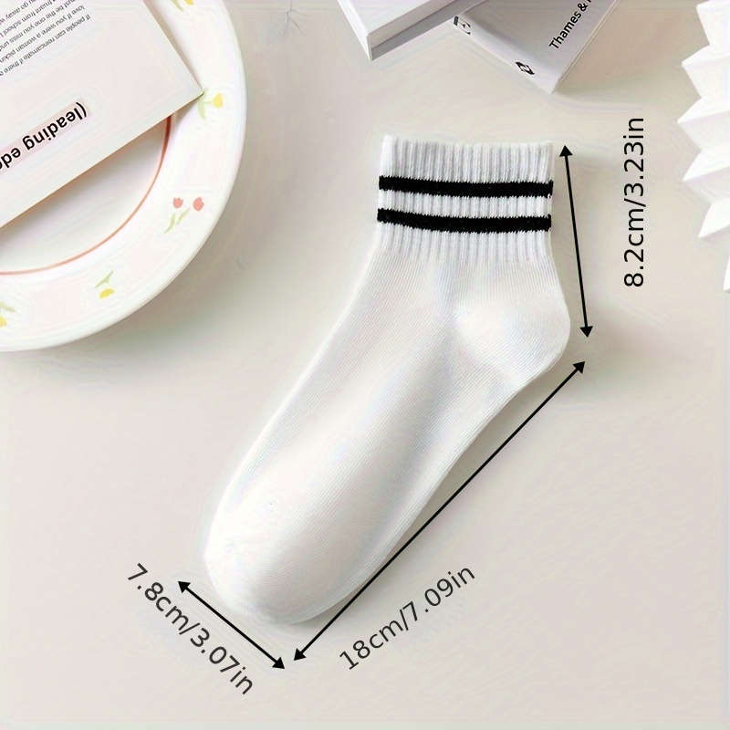 5 Pairs Mixed Color High Elastic Socks