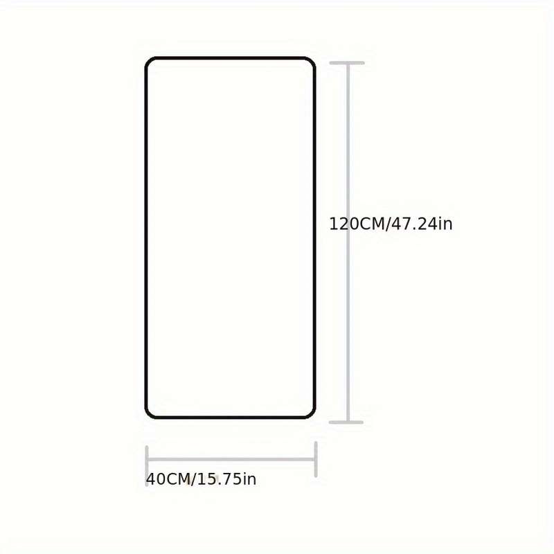 1Pc Quicksand Powder 40x120cm Floor Mat