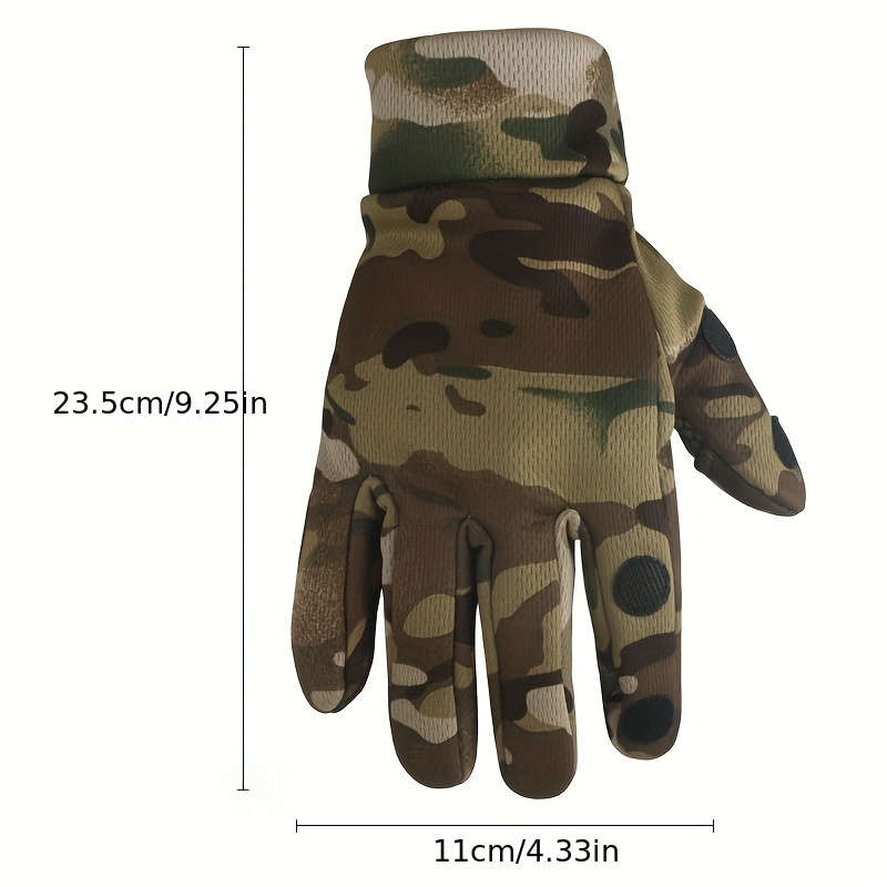 1 Pair Jungle Python Warm Gloves
