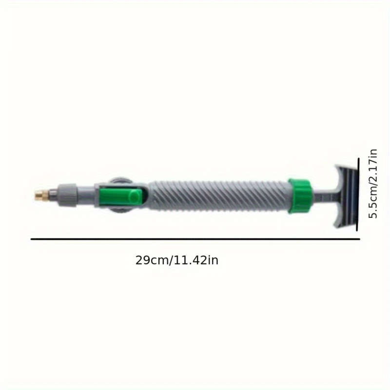 1Pc Handheld Manual Spray Gun Adjustable Nozzle Reusable Plastic Bottle