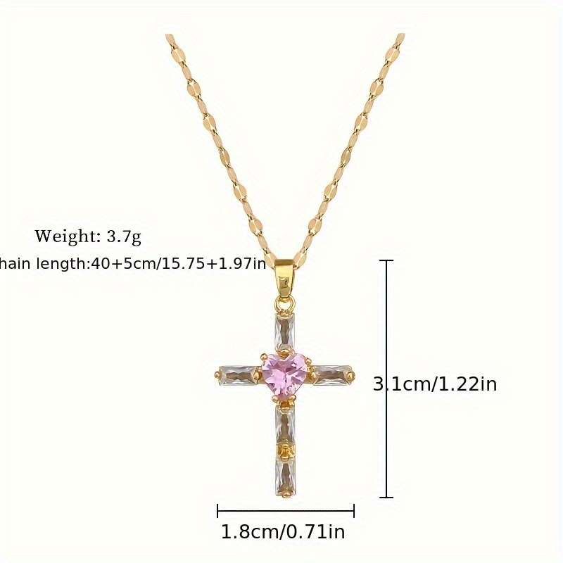 1 Piece Golden Jesus Theme Pendant