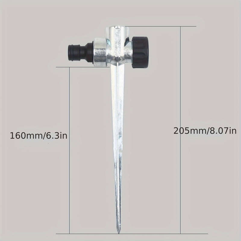 1Pc Zinc Alloy Plug Metal Garden Hose Nozzle