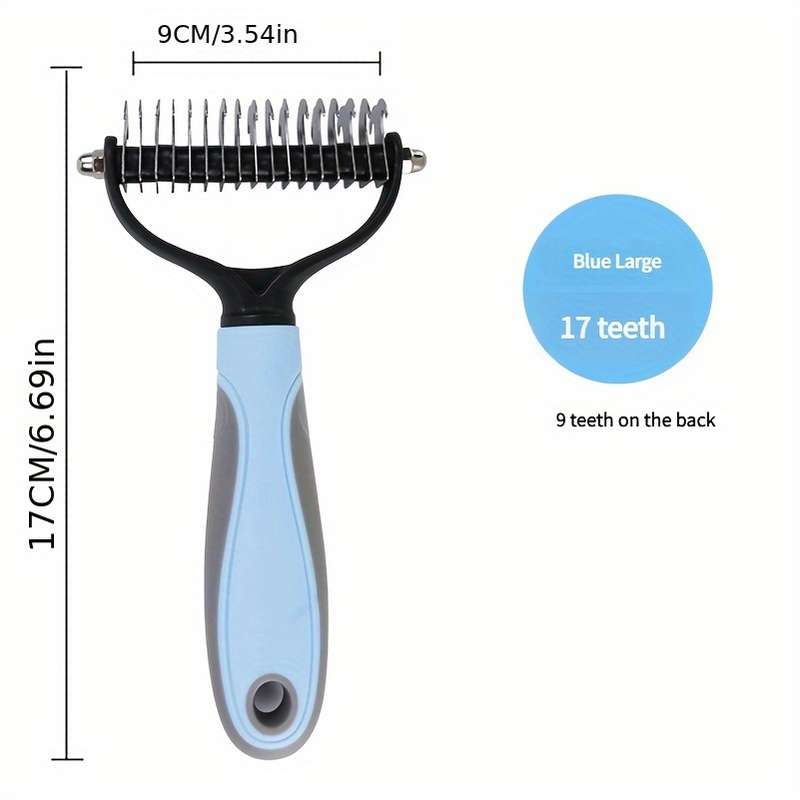 1pc Blue LargePet Comb