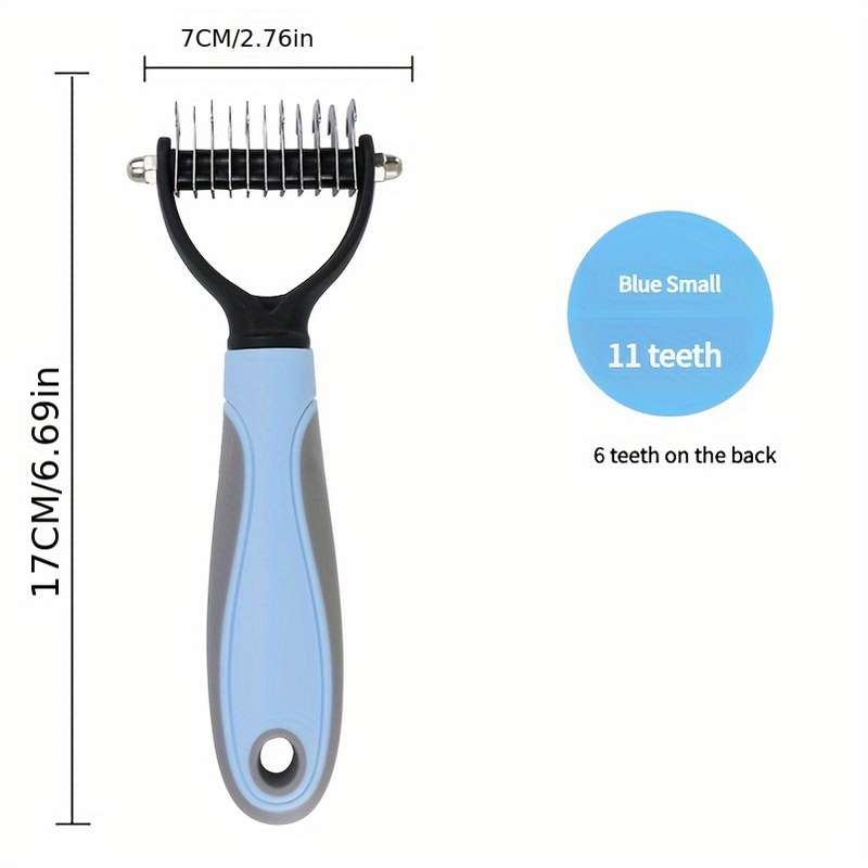 1pc Blue LargePet Comb