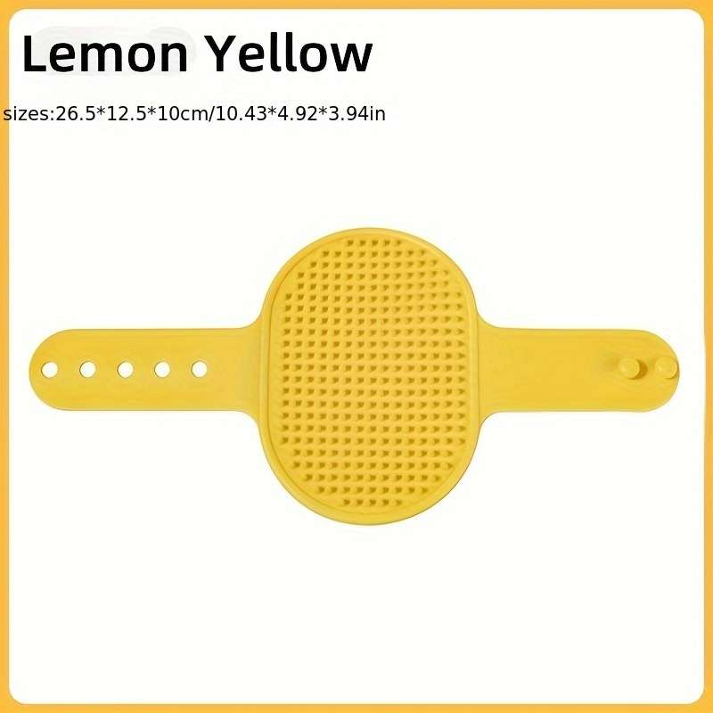 1pc Green Add Yellow Pet Comb