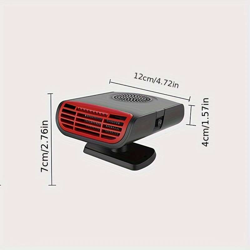 1pc Black Red  Heater