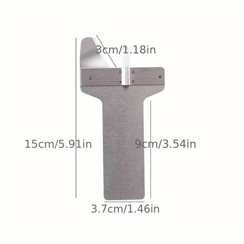 1pc Stainless Steel Special Knife New Hand Cutting for Home Hotel Commercial Professional Use