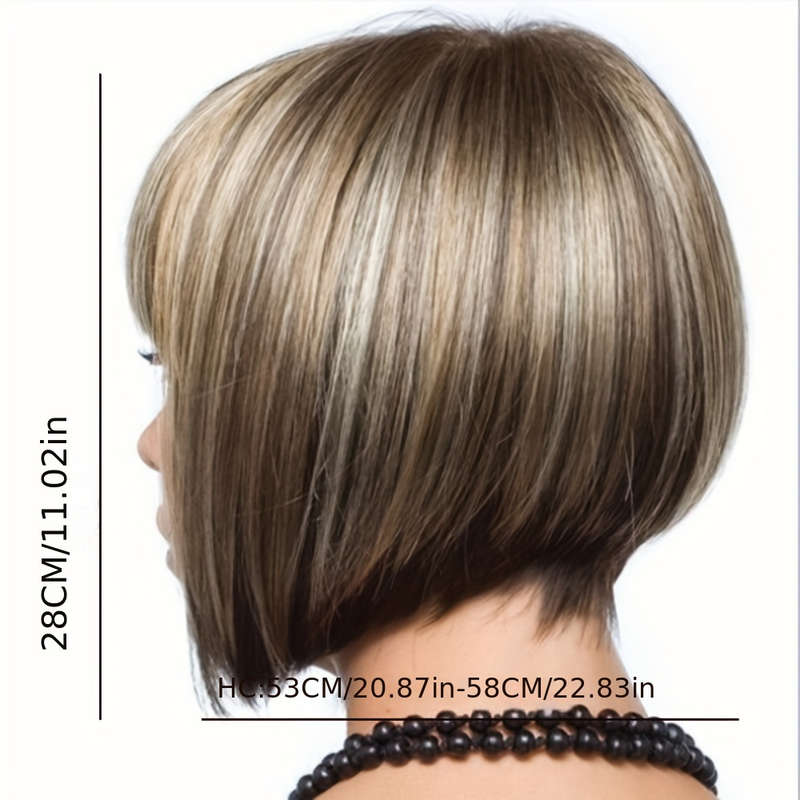 1Pc Mixed Color 30.48cm Fashion Design Wig