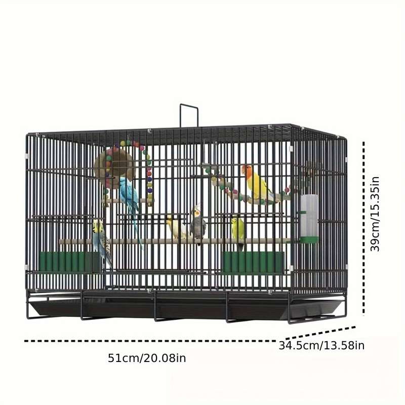 1pc Black size MediumPet Cage