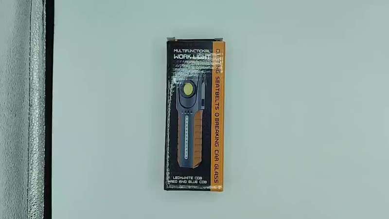 1PC BlackRed Flashlight