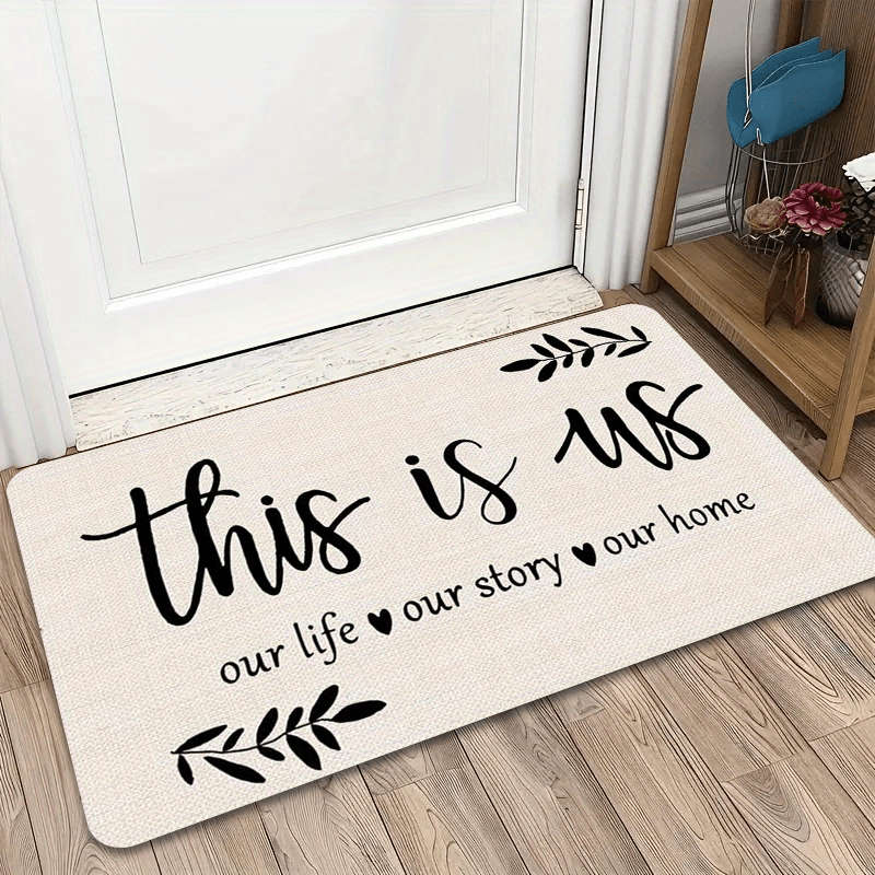 1Pc 15.75x23.62inch 40x60cm Floor Mat