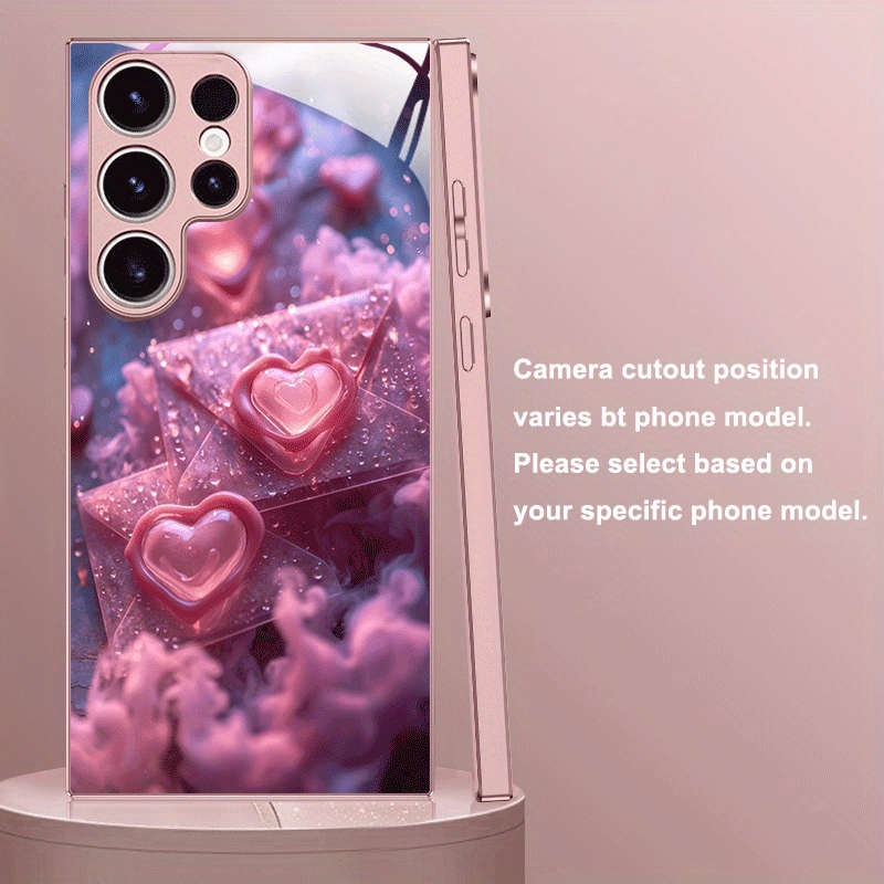 1pc Pink Color For Samsung Galaxy A52 5G Phone Cases