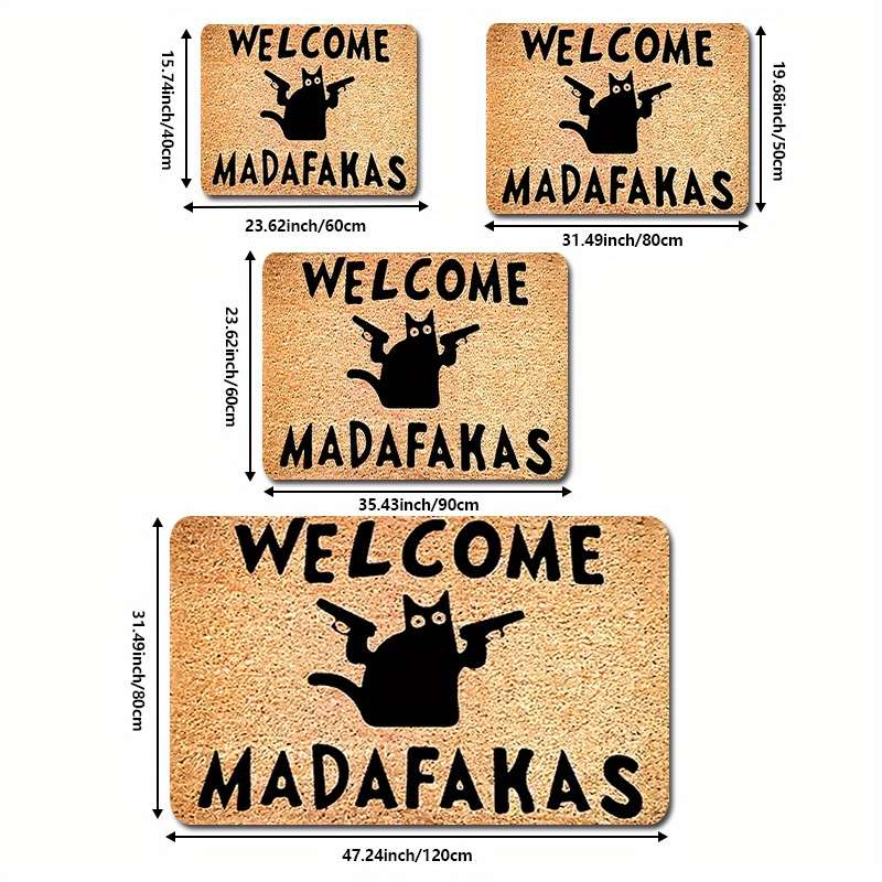 1Pc 50x80cm 19.6x31.5inch Floor Mat
