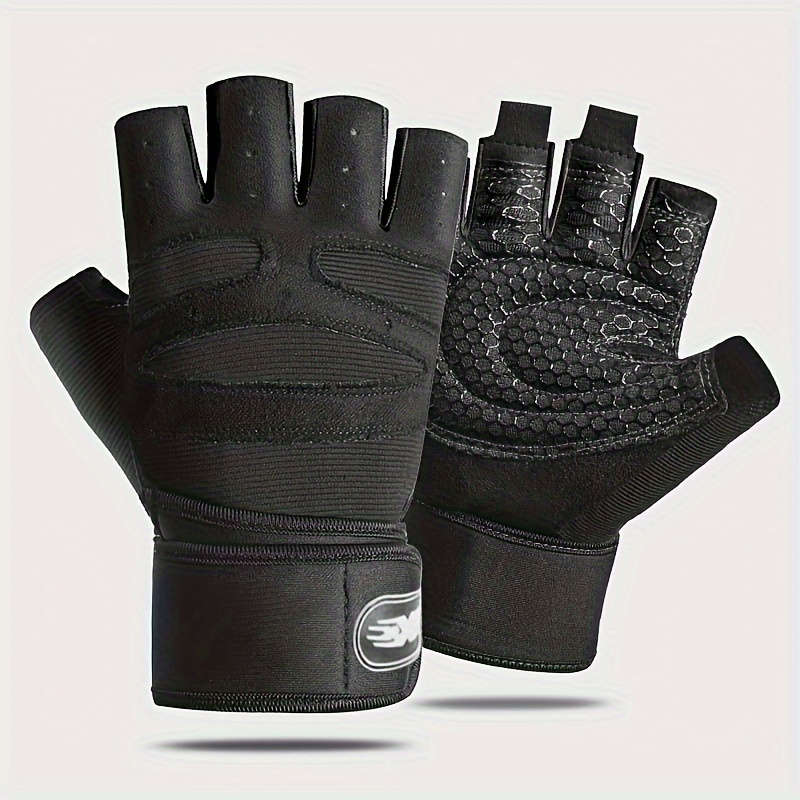 1 Pair Black Size XL Outdoor Sports Gloves