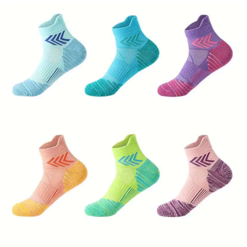 6 Pairs Of Professional Sports Socks