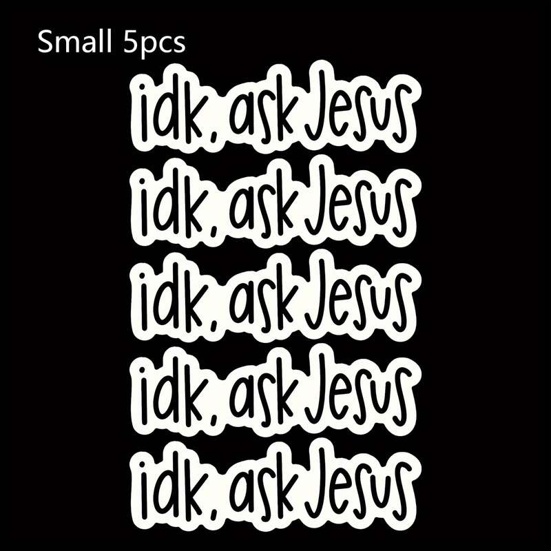 3 Pieces Jesus Christian Themed Stickers