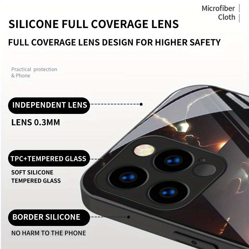 1pc Black For Samsung Galaxy A36 Phone Cases