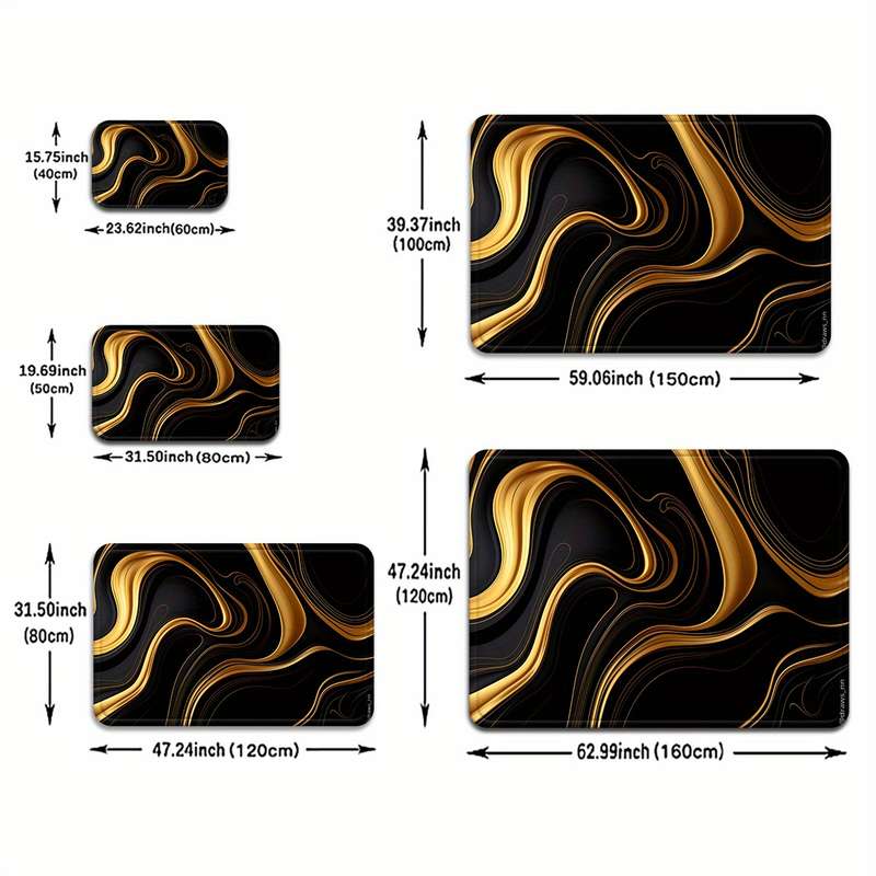 1Pc 120x160cm Floor Mat