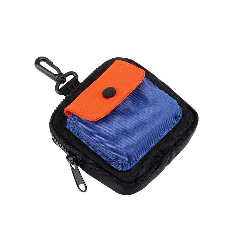 1pc Multi-Functional Outdoor Key and Coin Organizer Pouch with Headphone and Card Holder Durable N