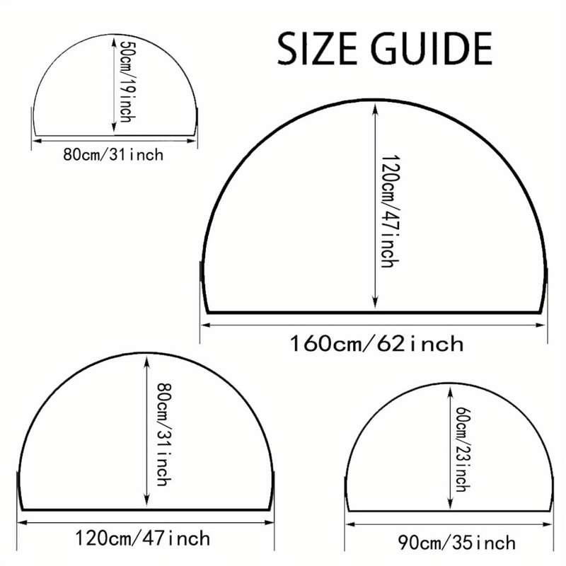 1Pc 50x80cm 19x31inch Floor Mat