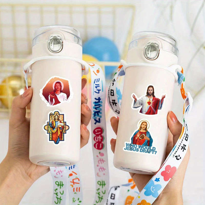 500pcs Jesus Christian Themed Stickers