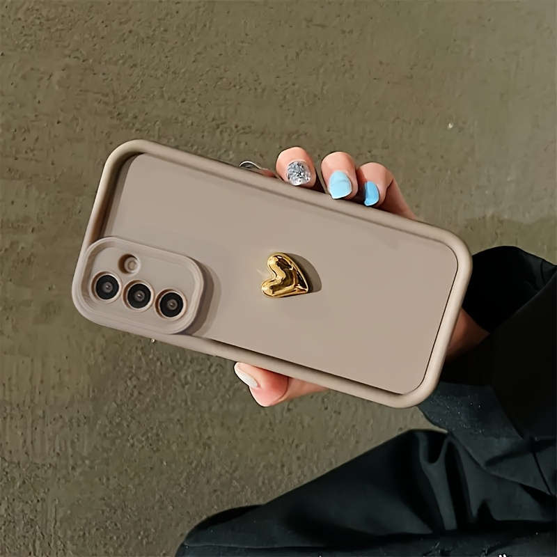 1pc A Brown For Samsung Galaxy A52 Phone Cases