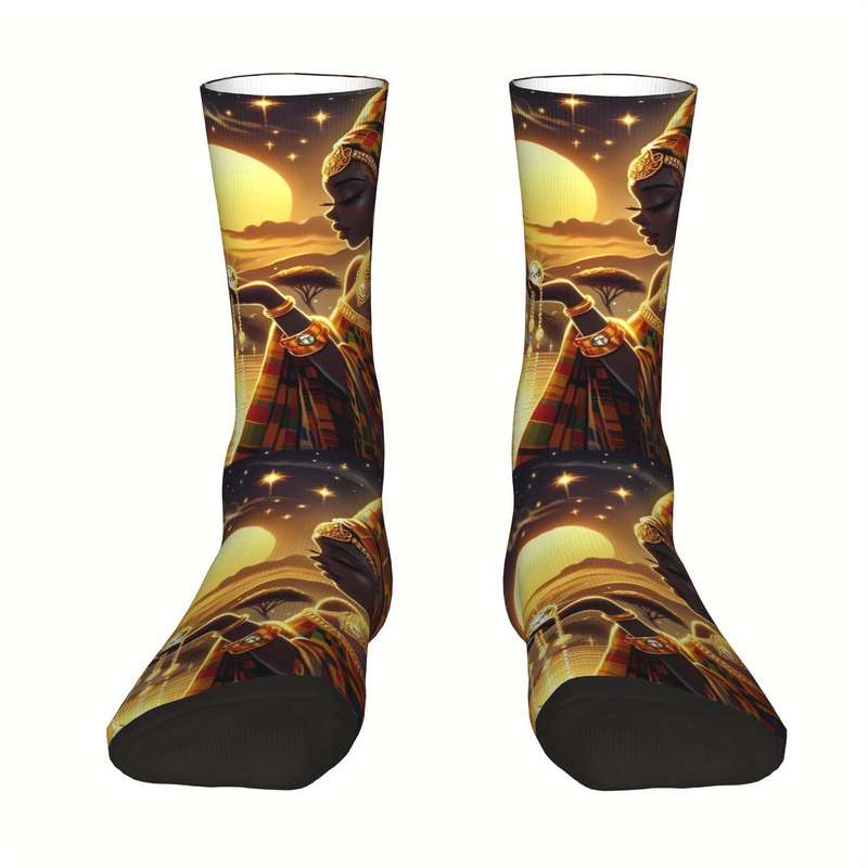 1 Pair Multicolor One Size Socks