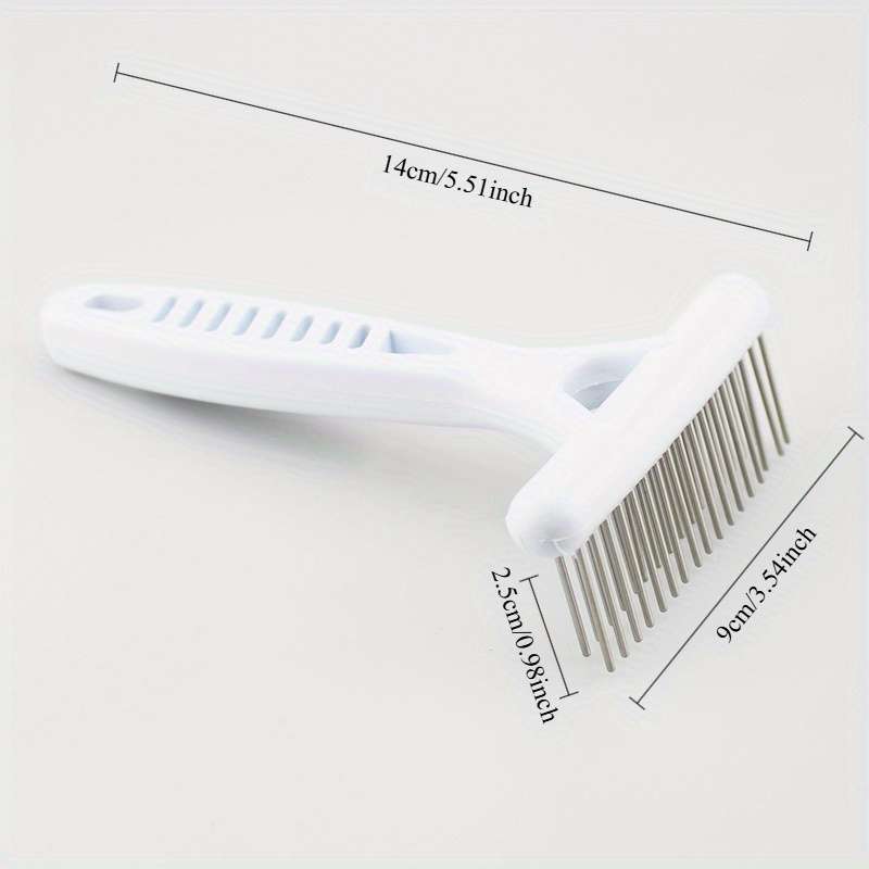 1pc White Pet Comb