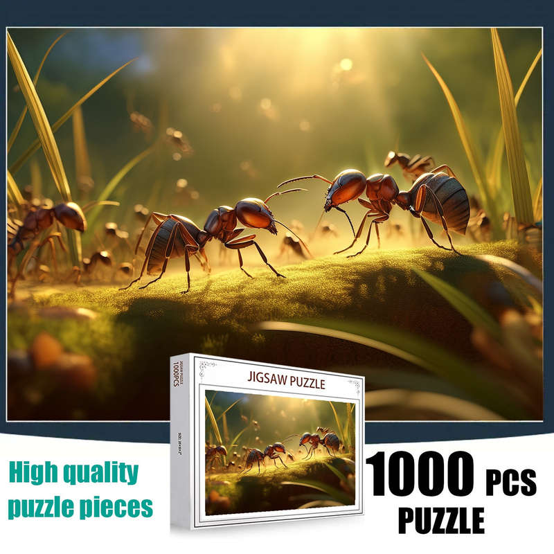 1000 Piece Paper Jigsaw Puzzle For Adults 70x50cm Immersiv