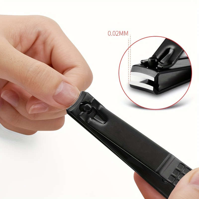 3pcs Stainless Steel Nail Clipper Set Large Small Slanted Mouth