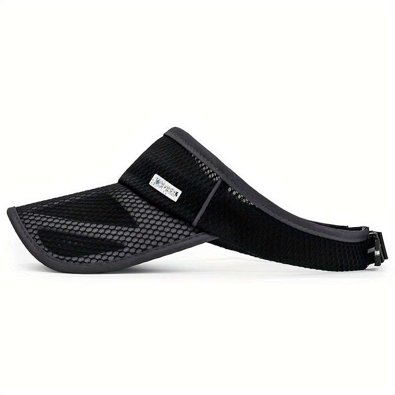 1pc Summer Extended Brim Hollow Top Hat for Men And Women Outdoor Sports Sunshade Hat with a Large