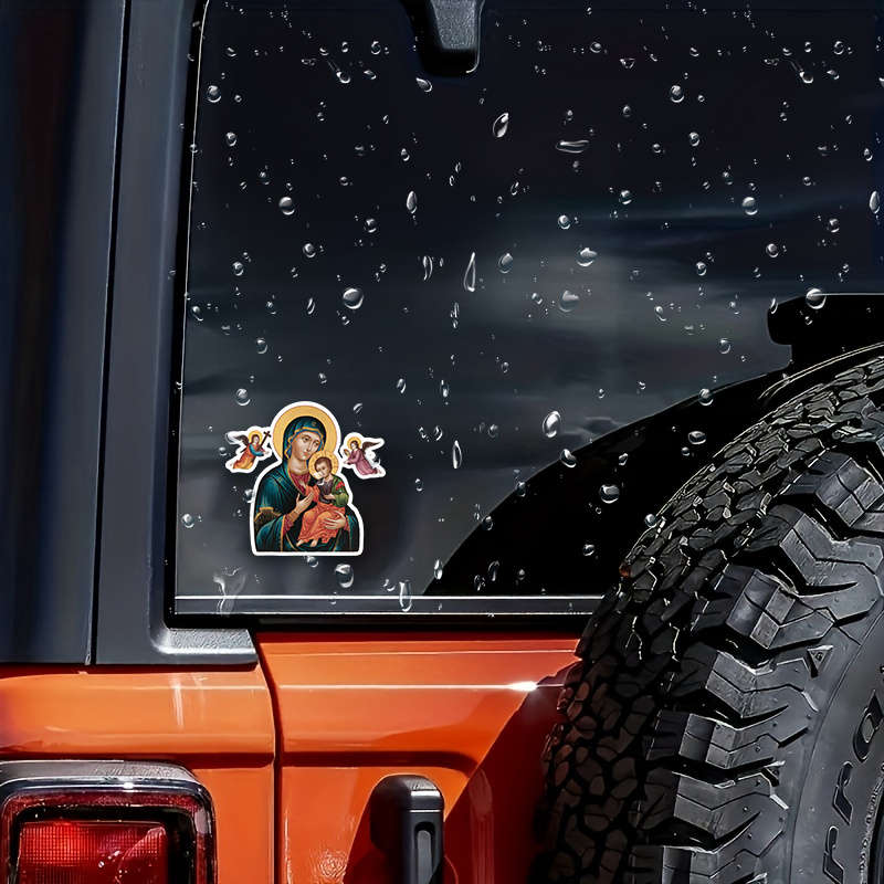 1pc Jesus Christian Themed Stickers