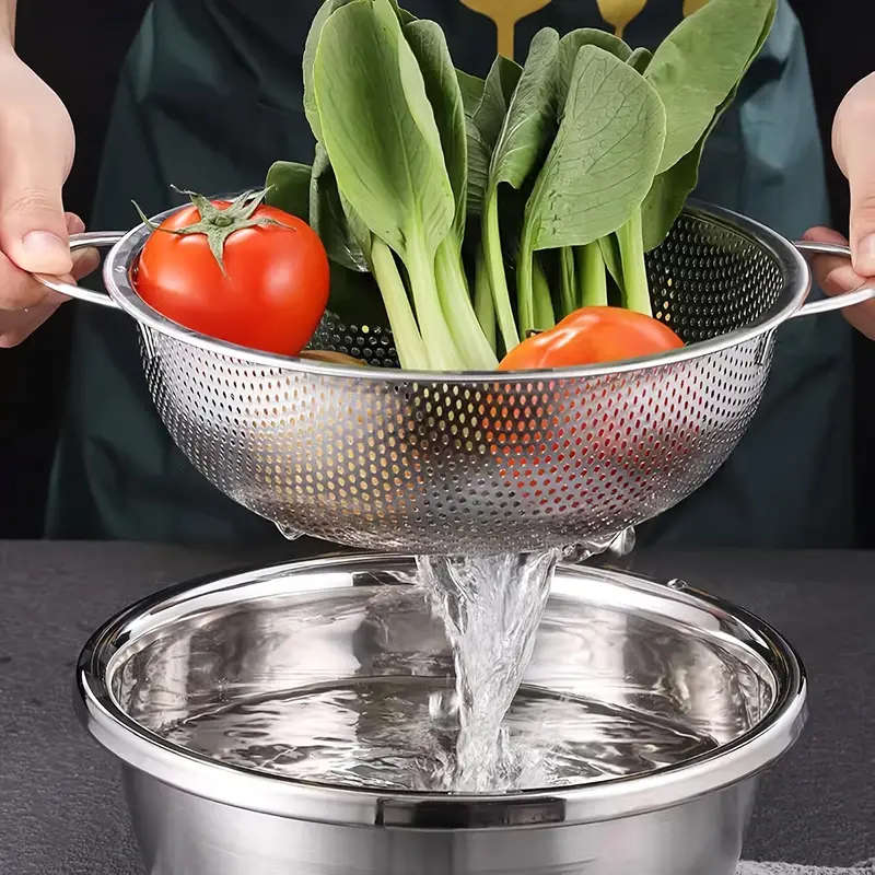 3-Piece Stainless Steel Strainer Set