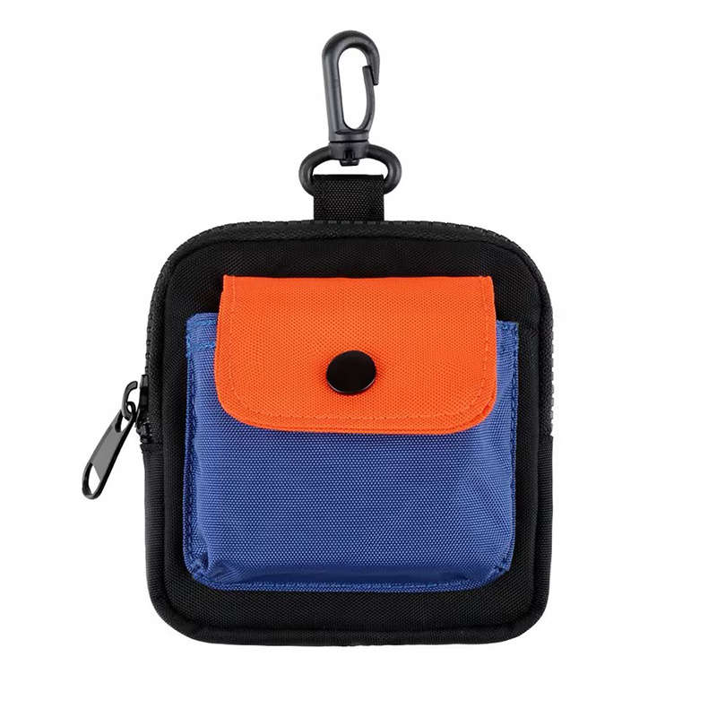 1pc Multi-Functional Outdoor Key and Coin Organizer Pouch with Headphone and Card Holder Durable N