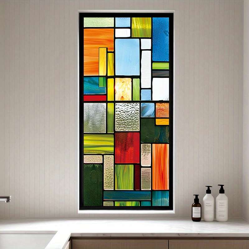 1pc Size 45x100cm Door Window Sticker