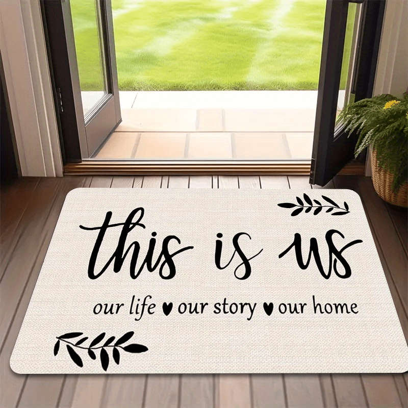 1Pc 15.75x23.62inch 40x60cm Floor Mat