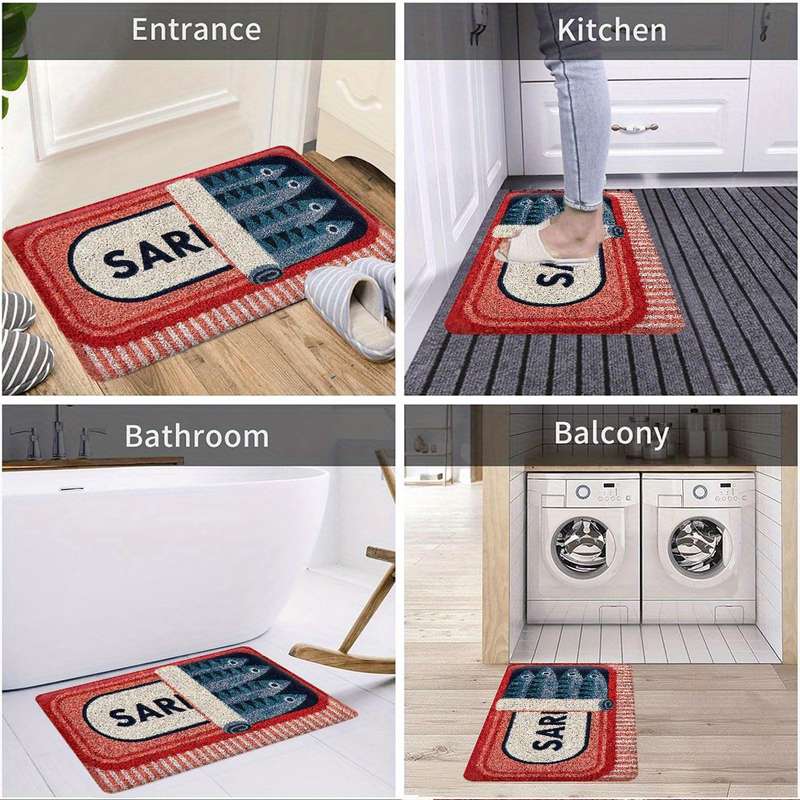1Pc 15.7x23.6inch 40x60cm Floor Mat