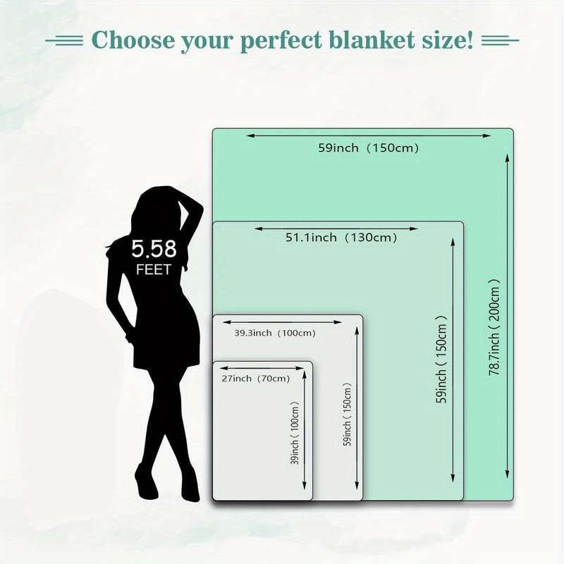 1ps Blanket Size 70X100Cm
