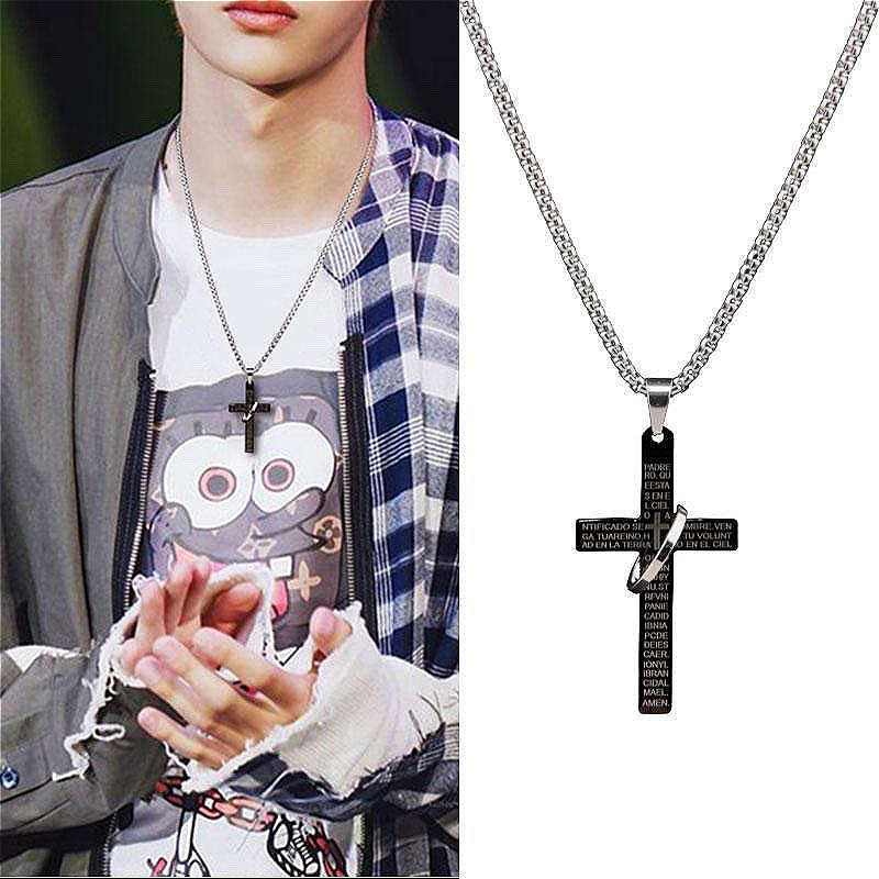 1 Piece Silvery Jesus Theme Pendant