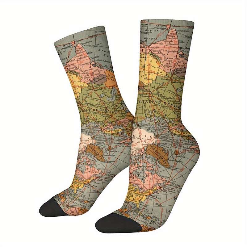 1 Pair Multicolor One Size Socks